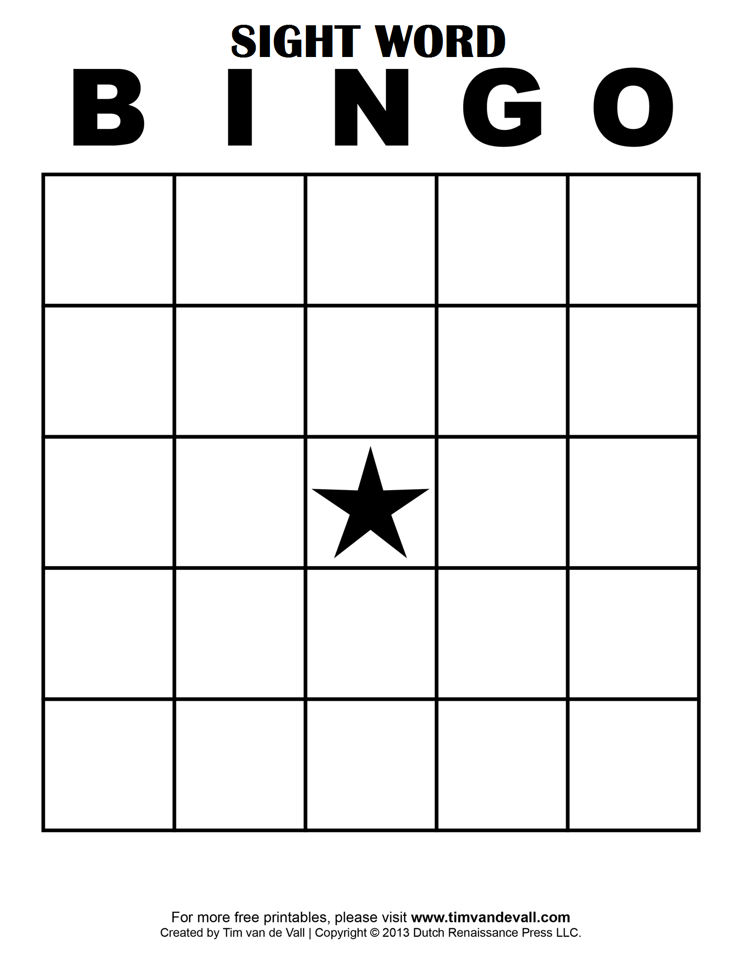 Printable Bingo Cards PDF Printable Bingo Cards