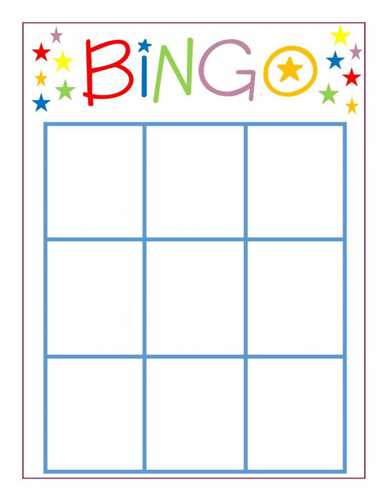 Printable Blank Bingo Cards 9 Squares Printable Bingo Cards