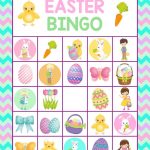 Printable Easter Bingo Cards Family Printable Bingo Cards