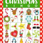 Printable Holiday Bingo Cards For Large Groups Printable