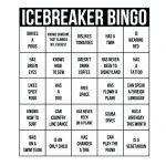 Printable Printable Human Bingo Template To Ice Breaker