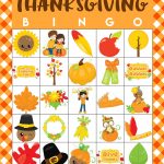 Printable Thanksgiving Bingo Cards 4 Per Page Printable