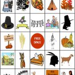 Printable Thanksgiving Bingo Game PDF File 28 Boards Etsy