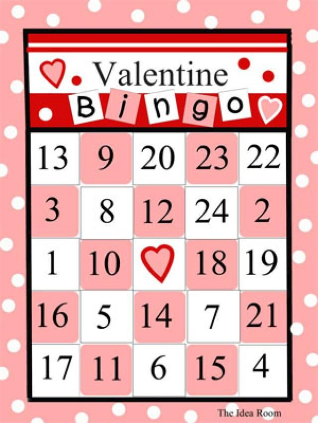 Printable Valentine Bingo Cards In Many Cute Styles 