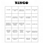 Reunion Bingo FREE Printable Tastefully Frugal