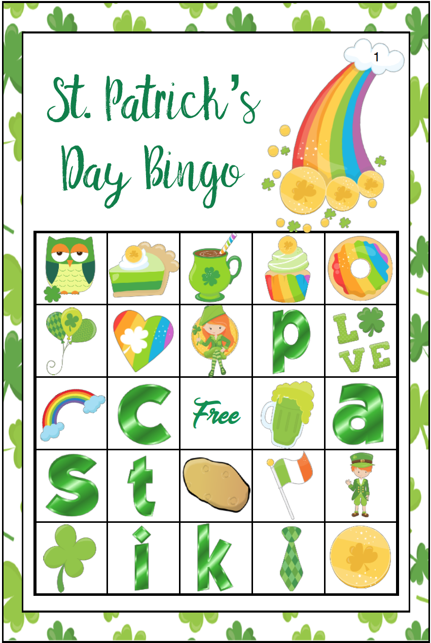 Saint Patrick s Day Printables