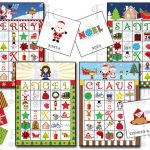 SALE Christmas Bingo 40 Printable Cards INSTANT By