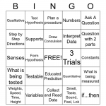 Science BINGO Card