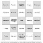 Scientific Method Bingo Cards To Download Print And