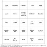 Softball Bingo Cards To Download Print And Customize