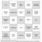 Spa Day Bingo Cards To Download Print And Customize