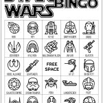 Star Wars Bingo Free Printable Party Game Paper Trail