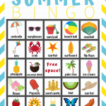 Summer Bingo Free Printable Summer Bingo Bingo For Kids