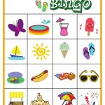 Summer Bingo Game With Free Printables Bingo For Kids