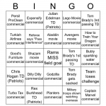 Super Bowl 53 Bingo Card