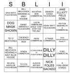 Super Bowl LII BINGO Card