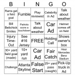 SUPER BOWL LII BINGO Rams Vs Patriots Bingo Card