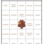 Thanksgiving Bingo Cards Digital File 40 Cards Etsy