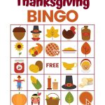 Thanksgiving Bingo Game FREE Printable