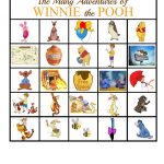 The Many Adventures Of Winnie The Pooh BINGO Game Sweet