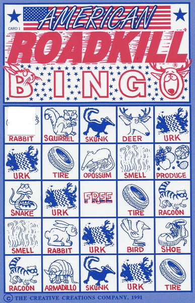 THE ROADKILL BINGO COMPANY Roadkill Bingo 