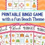 This Printable Beach Bingo Is So Much Fun Spending All