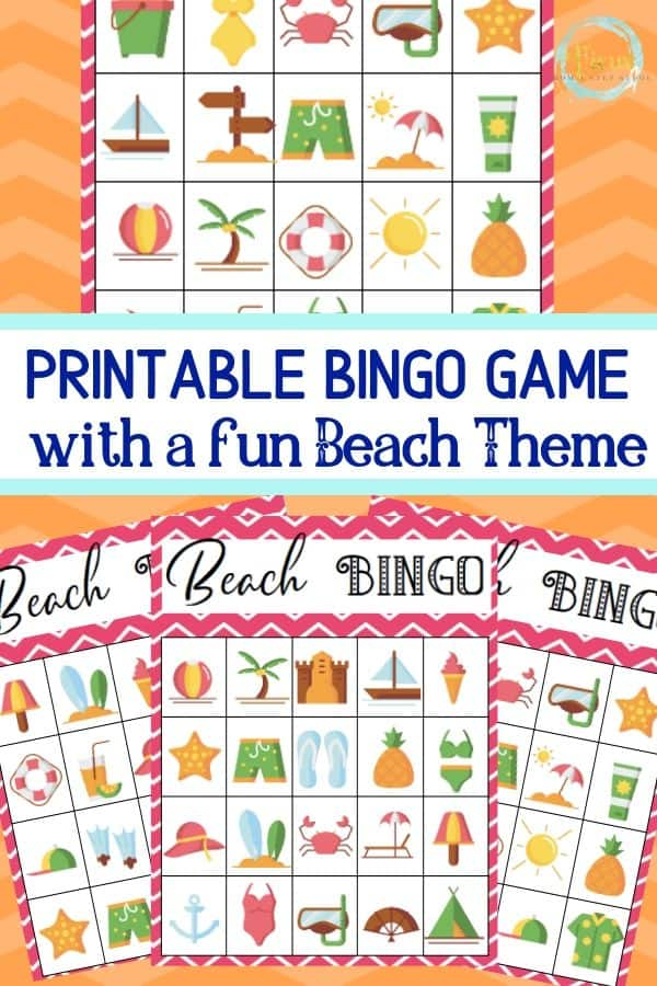 This Printable Beach Bingo Is So Much Fun Spending All 