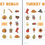 Turkey Bingo Cards Bingo Cards Cards Thanksgiving Bingo