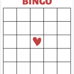 Valentine Bingo The Idea Room