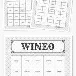 WINEO BINGO Free Wine Tasting Free Wine Wine Bingo