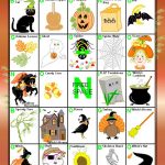 21 Sets Of Free Printable Halloween Bingo Cards