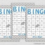 30 Baby Shower Bingo Cards Printable Party Baby Boy Etsy