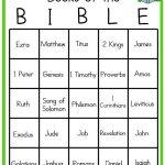 49 Printable Bingo Card Templates Books Of The Bible Bible Lessons