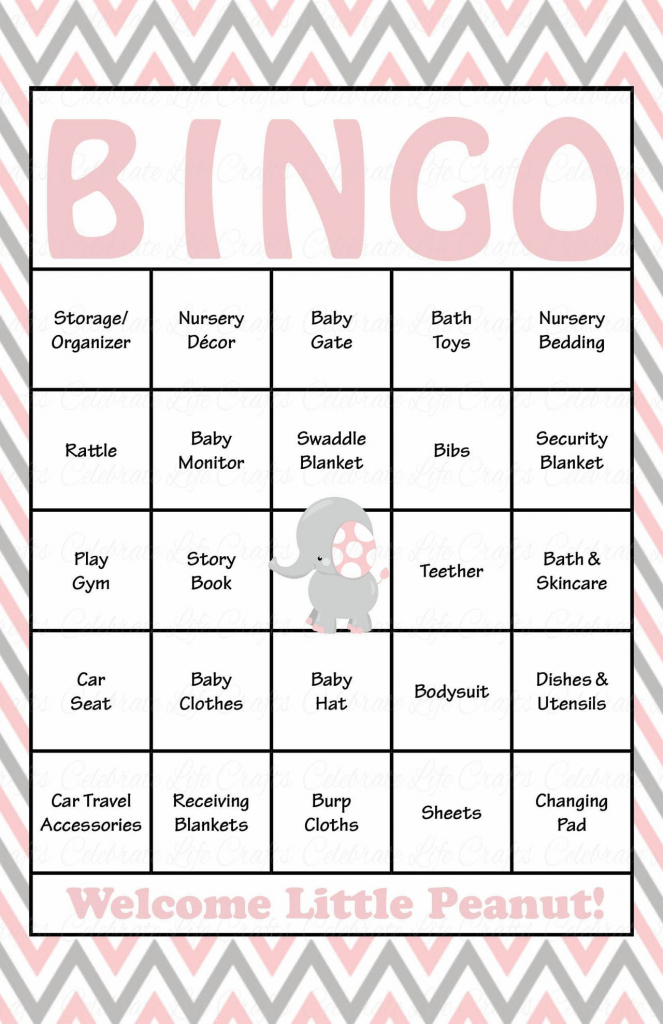 50 Free Printable Baby Bingo Cards Printable Card Free