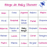 Busca Ud Baby Shower Game Spanish