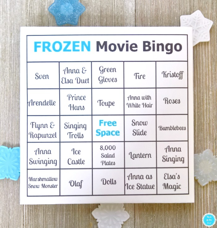 Disney s Frozen Movie Bingo Snow Powers Elsa Doll Mom On The Side