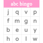 Free Printable Bingo Cards Alphabet Bingo Bingo Cards Printable Abc
