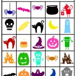Free Printable Halloween Themed Bingo Cards