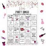 Funnlot Hen Party Games Hen Party Bingo Cards Game Hen Night Games Hen