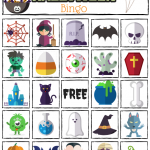Halloween Bingo Printable GREAT For Halloween Class Parties