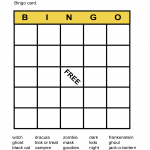 Halloween Printable Bingo Cards ALL ESL