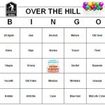 Over The Hill Birthday Party Bingo Game 60 By BuyMeSomeHappiness 2 49