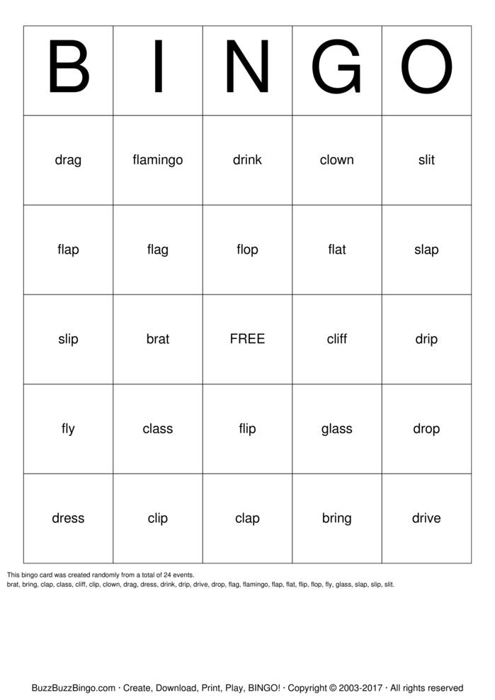 Phonics Bingo Bingo Cards To Download Print And Customize 