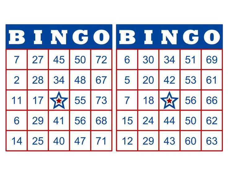 Pin On Free Bingo Cards Pin On Free Bingo Cards