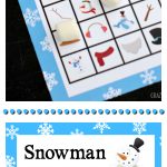 Printable Snowman Bingo Game Crazy Little Projects