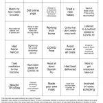 Stay At Home Human Bingo Bingo Cards To Download Print And Customize