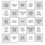 Work From Home Quarantine Bingo Cards To Download Print And Customize