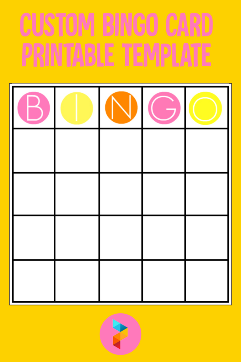 10 Best Custom Bingo Card Printable Template Printablee