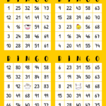 10 Best Free Printable Number Bingo Cards Printablee