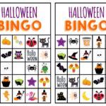 15 Best Free Printable Halloween Bingo Cards Printablee